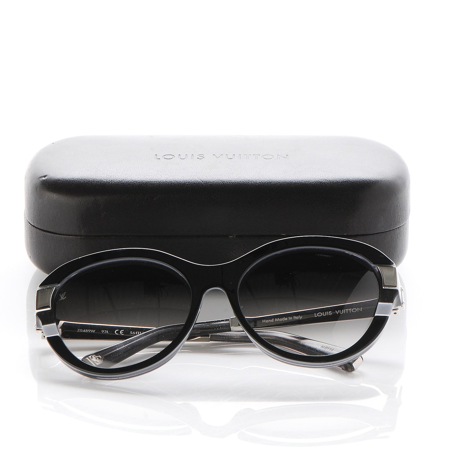 Acetate Petit Soupcon Cat Eye Sunglasses Z0489W Black