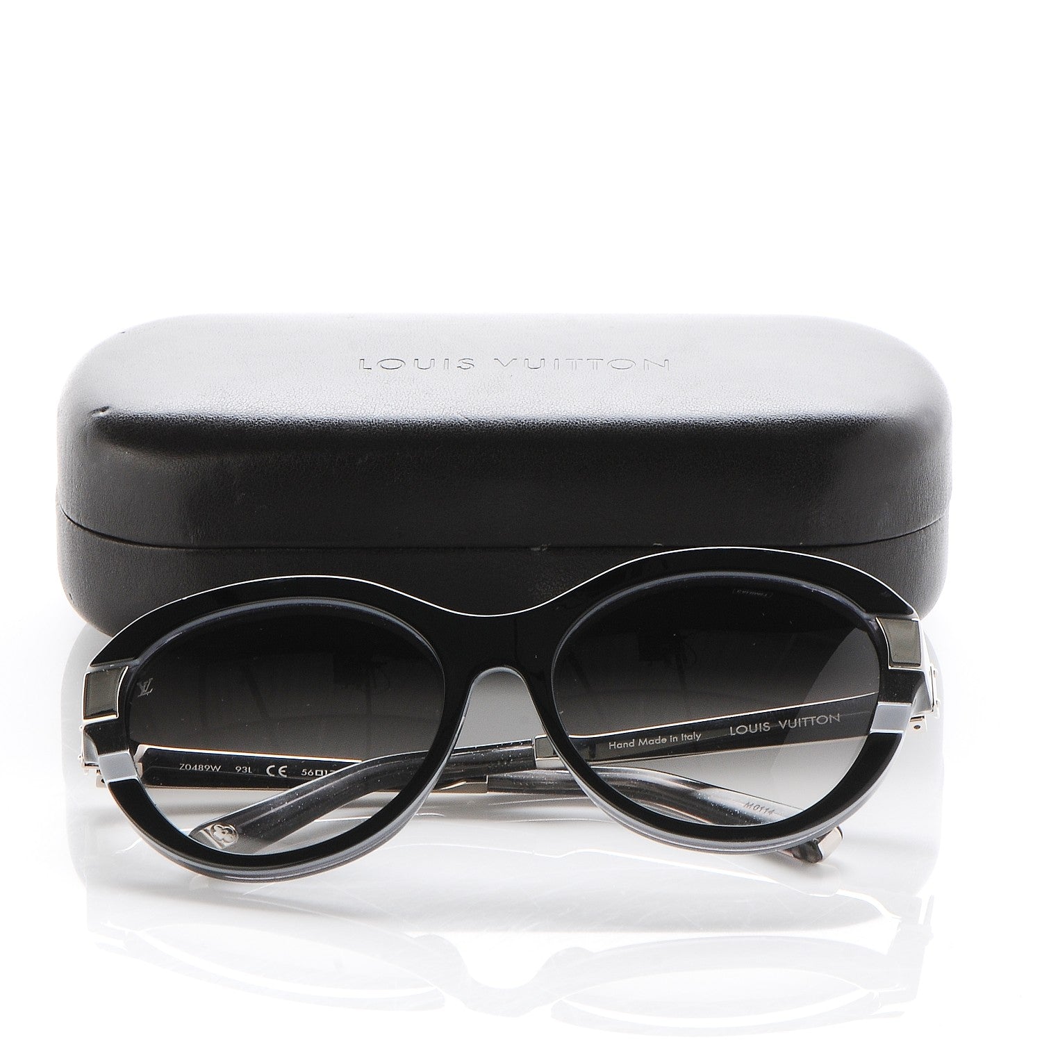 Louis Vuitton Acetate Petit Soupcon Cat Eye Sunglasses Z0489W Black 8 of 8