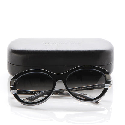 Louis Vuitton Acetate Petit Soupcon Cat Eye Sunglasses Z0489W Black 8 of 8