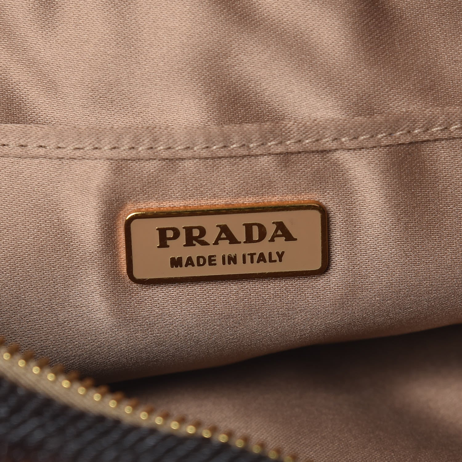 Prada Sequin Ombre Clutch Bronze 8 of 9