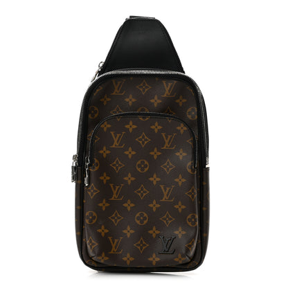 Louis Vuitton Monogram Macassar Avenue Sling Bag NM 1 of 13