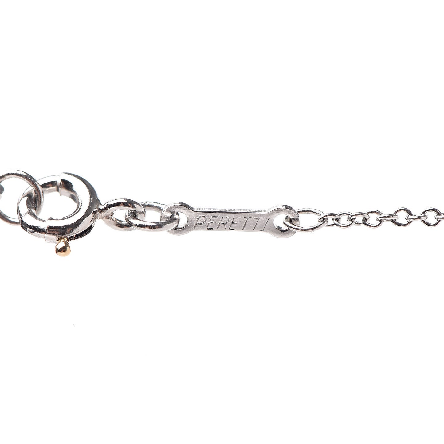 Platinum Diamond 14mm Elsa Peretti Cross Pendant Necklace
