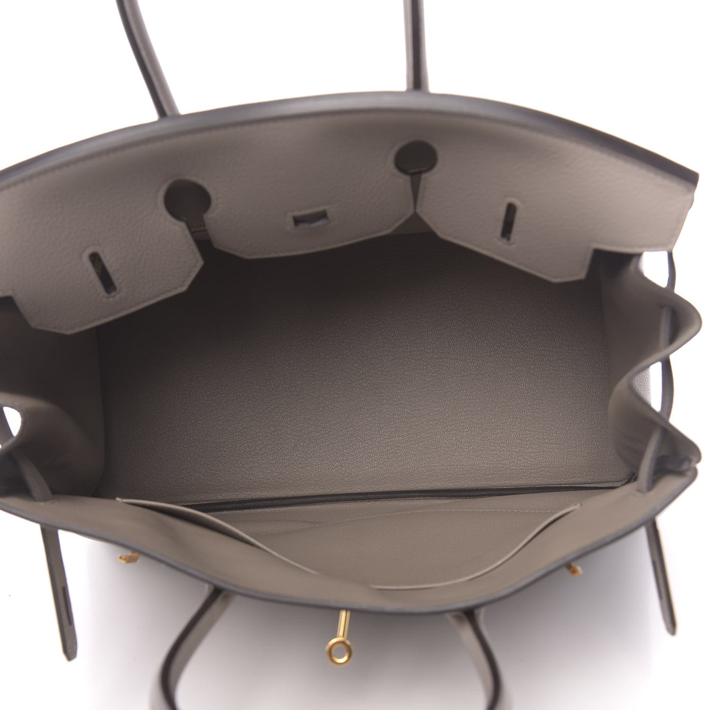 Taurillon Novillo Birkin 35 Gris Asphalte