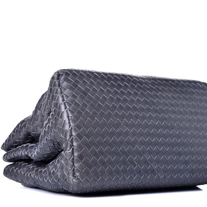 Bottega Veneta Nappa Intrecciato Medium Roma Tote Ferro Gray 7 of 9