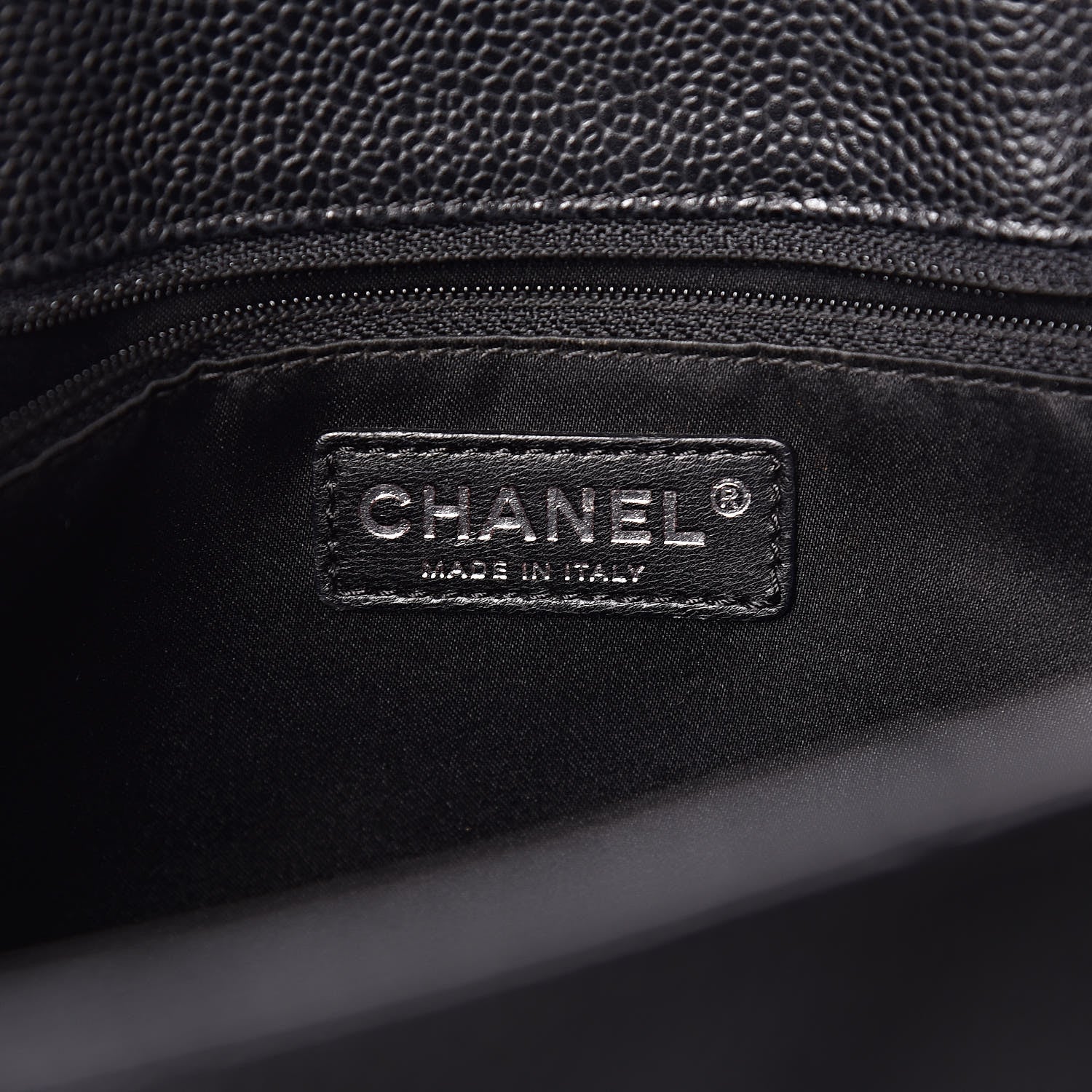 Chanel Caviar Quilted Grand Shopping Tote GST Black 6 of 15