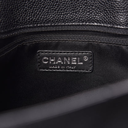 Chanel Caviar Quilted Grand Shopping Tote GST Black 6 of 15