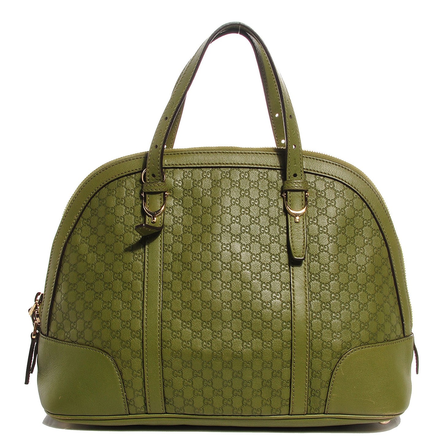Microguccissima Small Nice Top Handle Bag Green