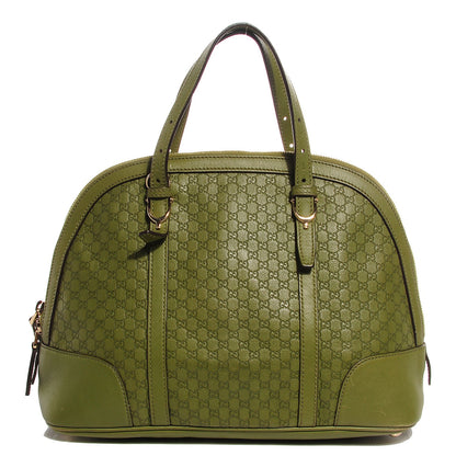Gucci Microguccissima Small Nice Top Handle Bag Green 1 of 9