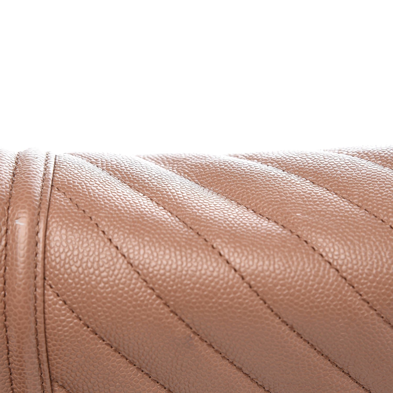 Chanel Caviar Chevron Quilted New Medium Boy Flap Light Brown 9 of 16
