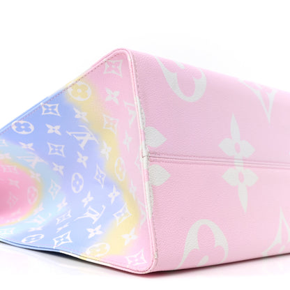 Louis Vuitton Monogram Escale Onthego GM Pastel 8 of 9
