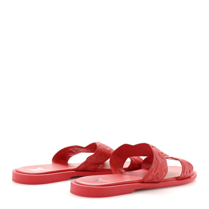 Louis Vuitton Empreinte Mens LV Oasis Mule Sandals 10 Red 5 of 9