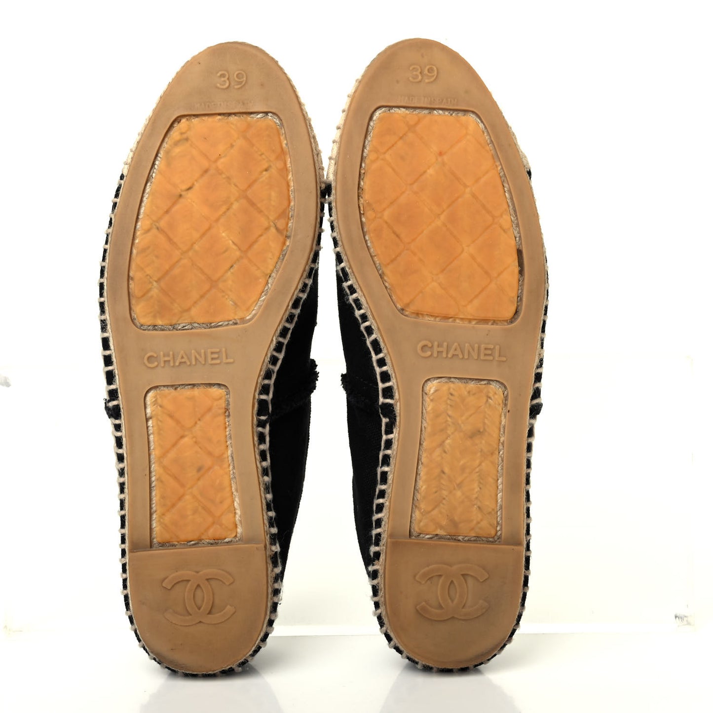 Canvas CC Espadrilles 39 Black Beige
