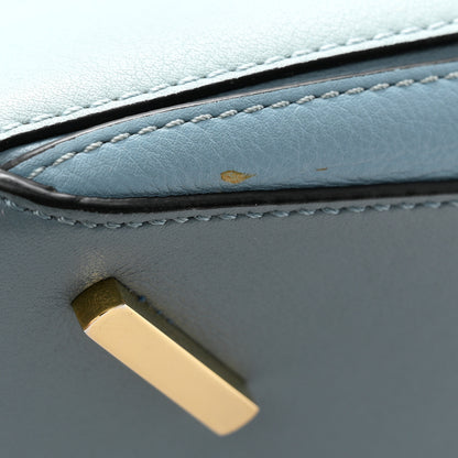 Loewe Calfskin Medium Puzzle Bag Aqua Light Blue Stone Blue 11 of 11