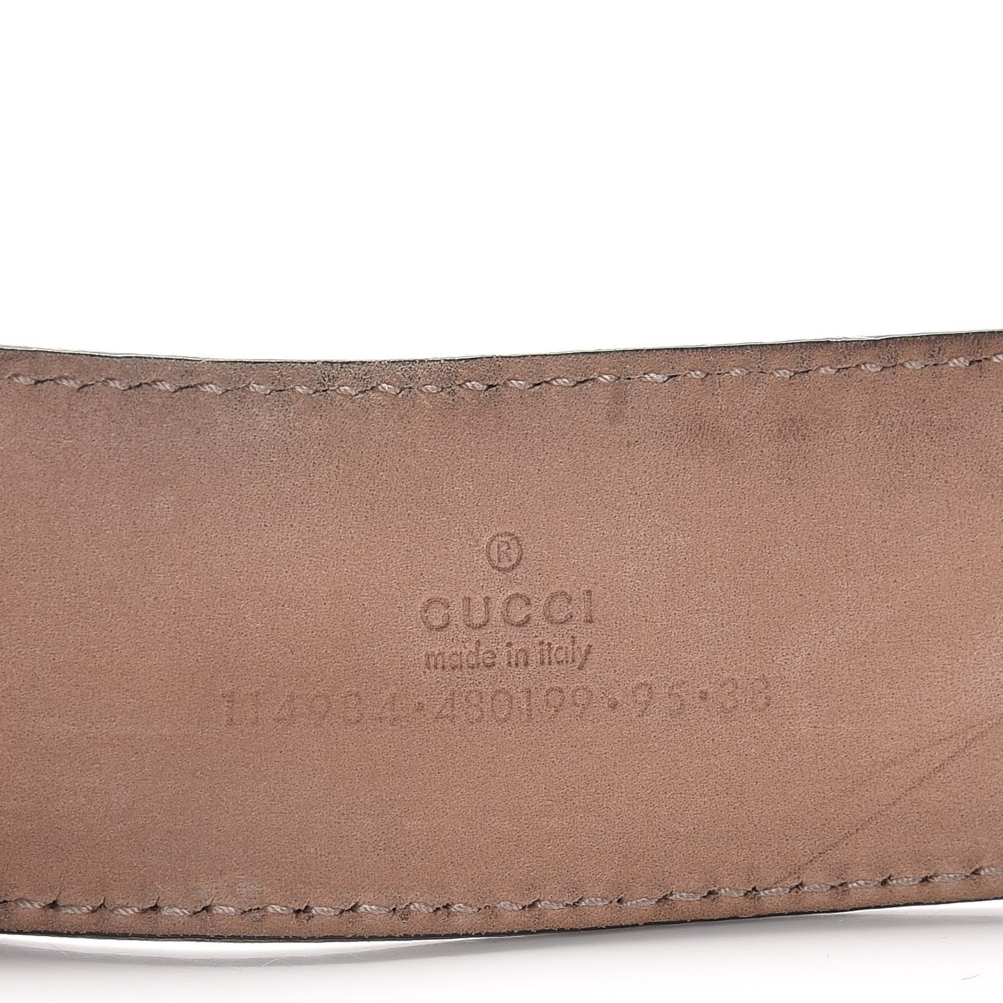 Calfskin Web Interlocking G Belt 95 38 Black