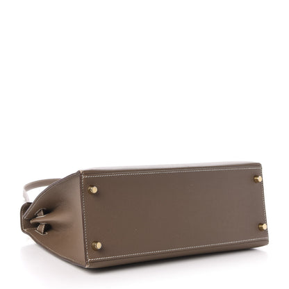 Hermes Epsom Kelly Sellier 28 Etoupe 4 of 14