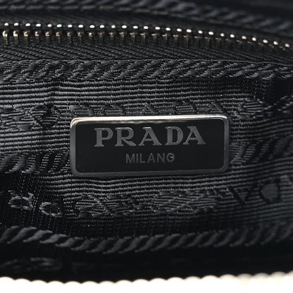 Prada Nylon Tessuto Impuntu Quilted Crossbody Bag Black 6 of 10