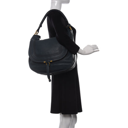 Chloe Calfskin Large Marcie Hobo Epicea 2 of 9