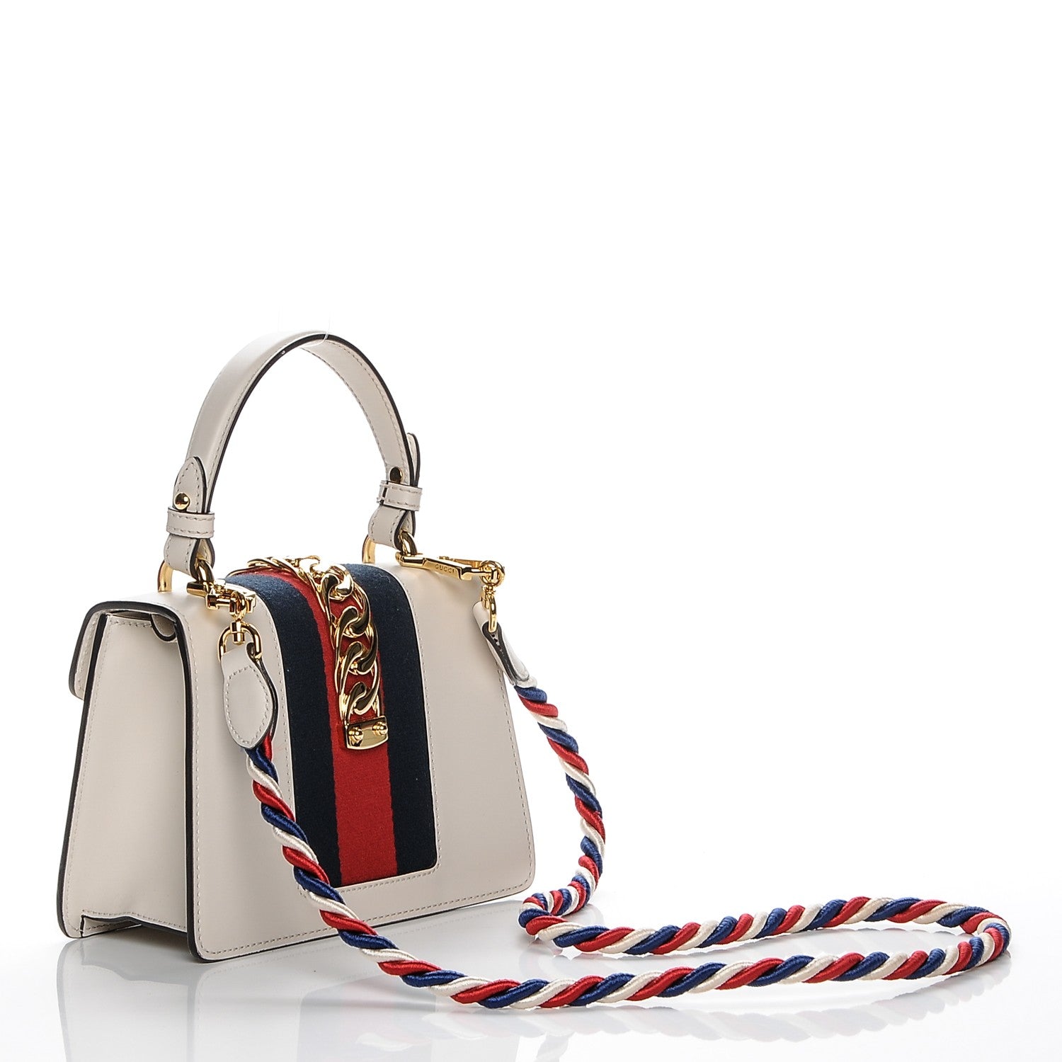Gucci PRIVATE SALE PINKSPOTGIRL Calfskin Mini Sylvie Bag 191538 3 of 8