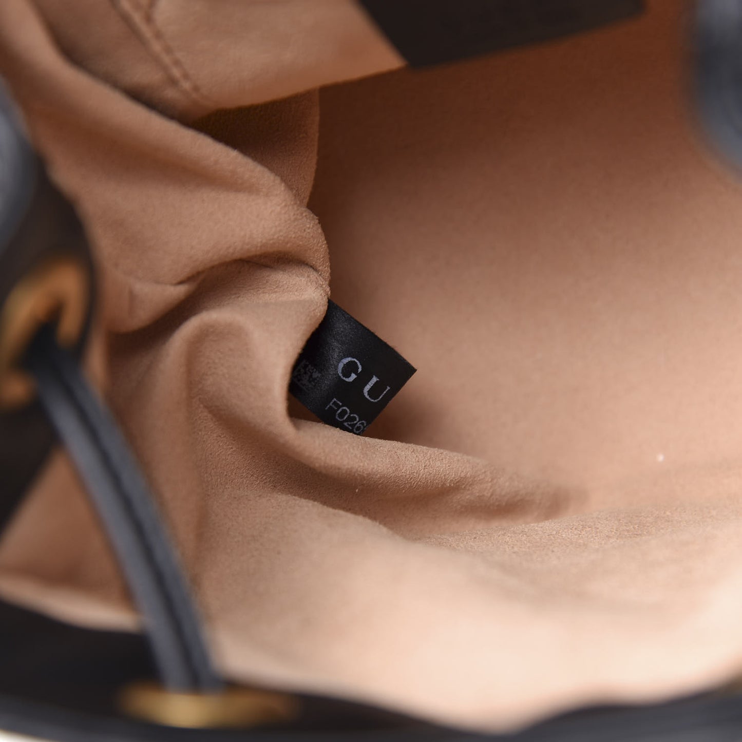 Calfskin Matelasse GG Marmont Flap Backpack Black