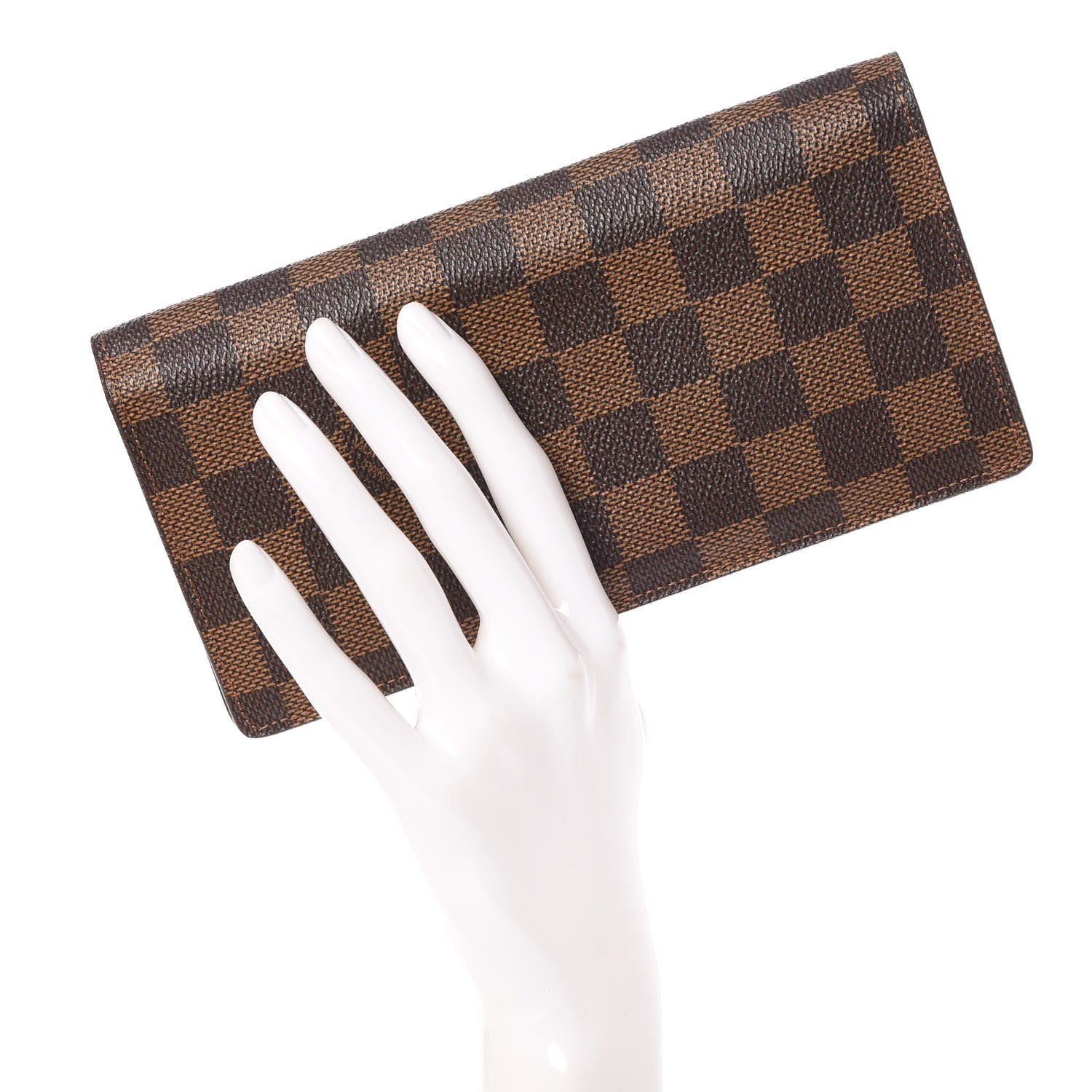 Louis Vuitton Damier Ebene Brazza Wallet 2 of 6