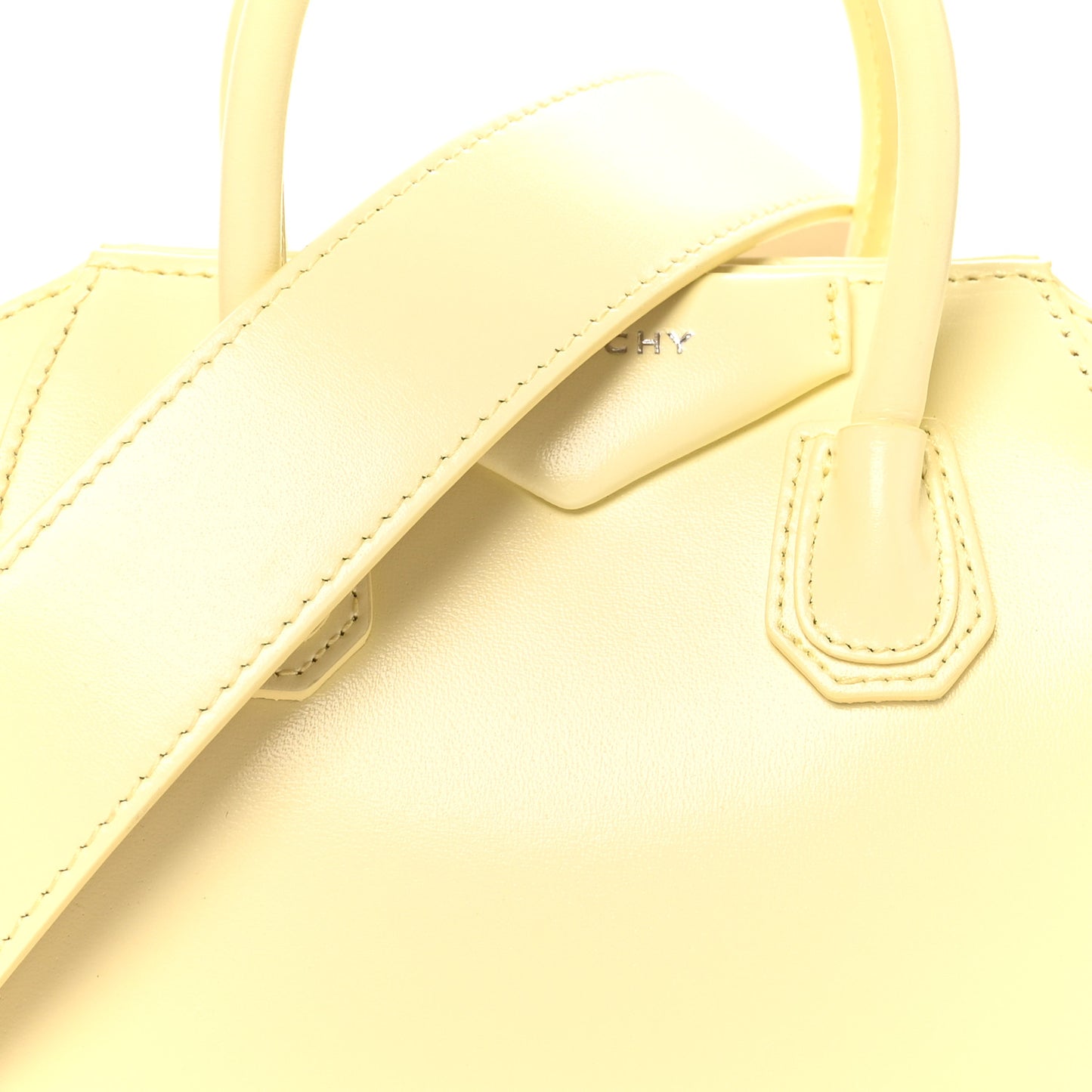 Box Calfskin Toy Antigona Soft Yellow Natural Beige