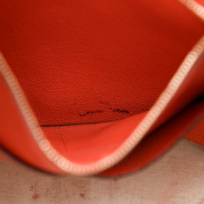 Celine Soft Grained Calfskin Small Belt Cabas Phantom Brick 8 of 15