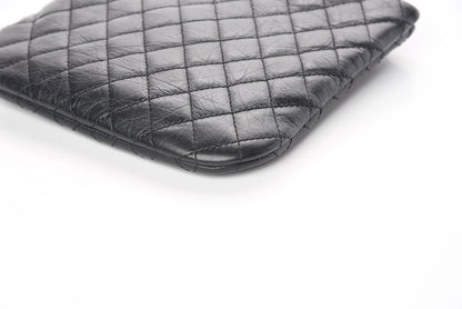 Chanel Aged Calfskin Quilted Crossbody Bag Black 12 of 13