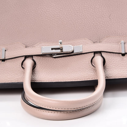 Hermes Taurillon Clemence Birkin 30 Glycine 20 of 44
