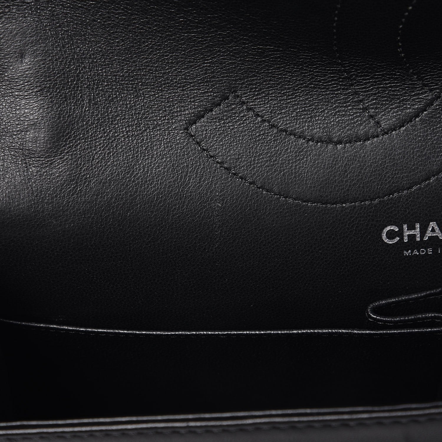 Chanel Distressed Patent Quilted 2.55 Reissue 227 Flap Black 11 of 13