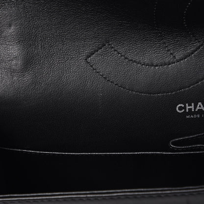 Chanel Distressed Patent Quilted 2.55 Reissue 227 Flap Black 11 of 13