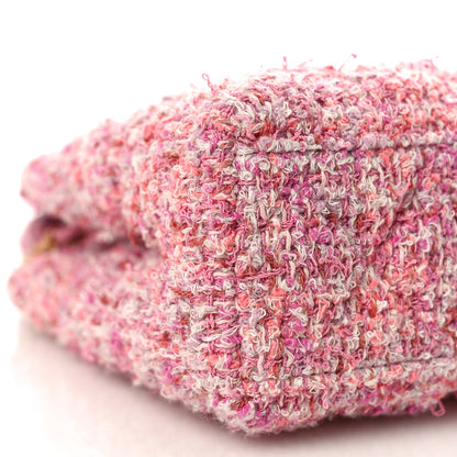 Chanel Tweed Quilted Nano Kelly Shopper Pink 8 of 9