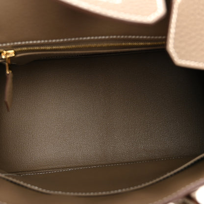 Hermes Togo Birkin 25 Etoupe 5 of 12