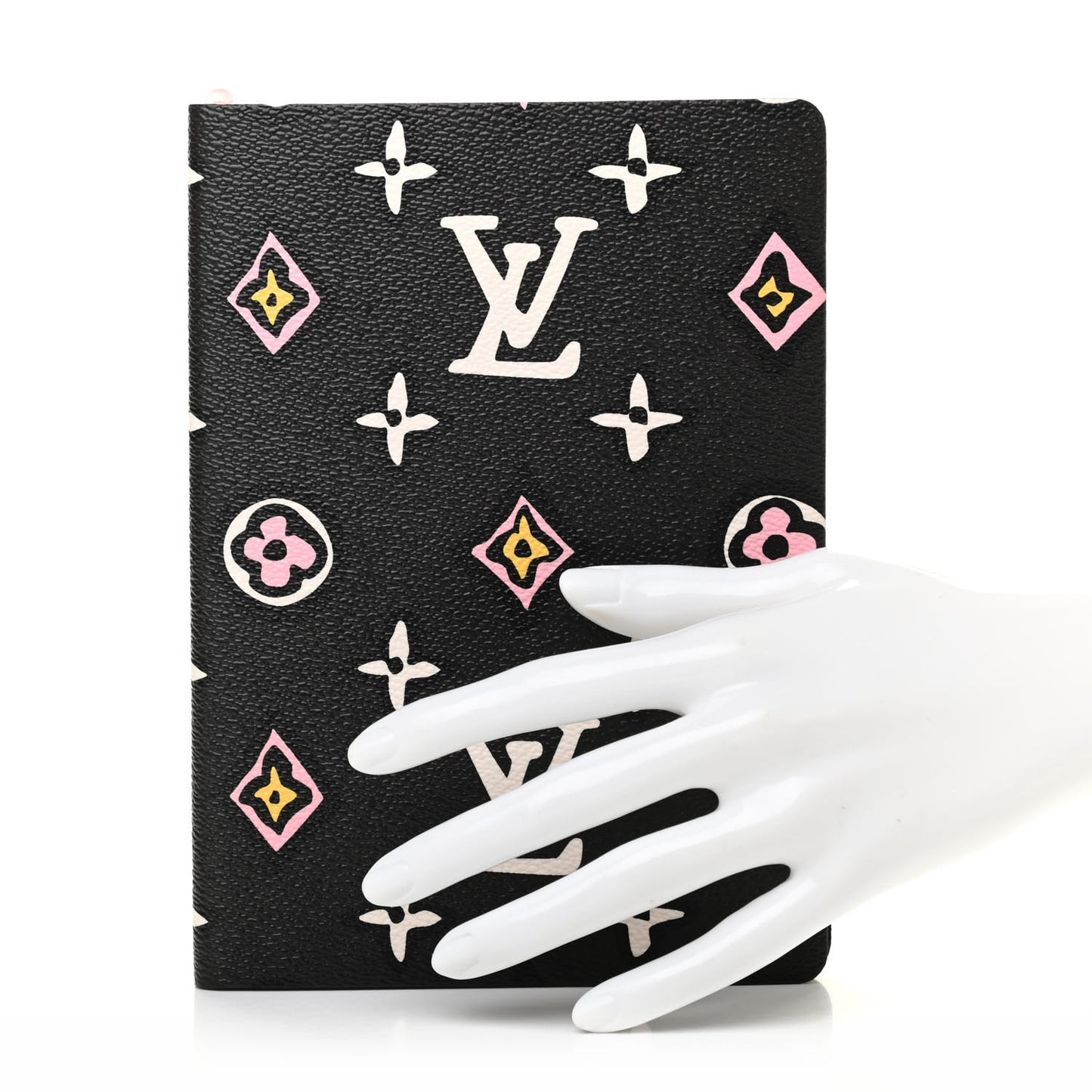 Monogram Wild At Heart Clemence Notebook Black