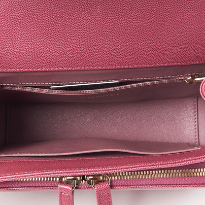 Chanel Caviar Quilted Medium Business Affinity Flap Pink 6 of 17