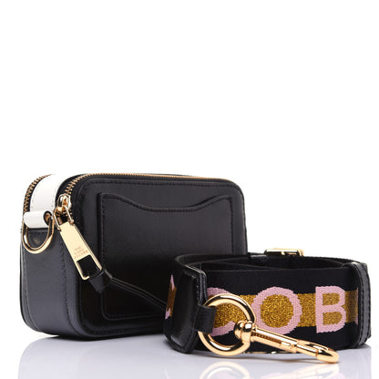 Marc Jacobs Saffiano Small Snapshot Camera Bag Black 4 of 21