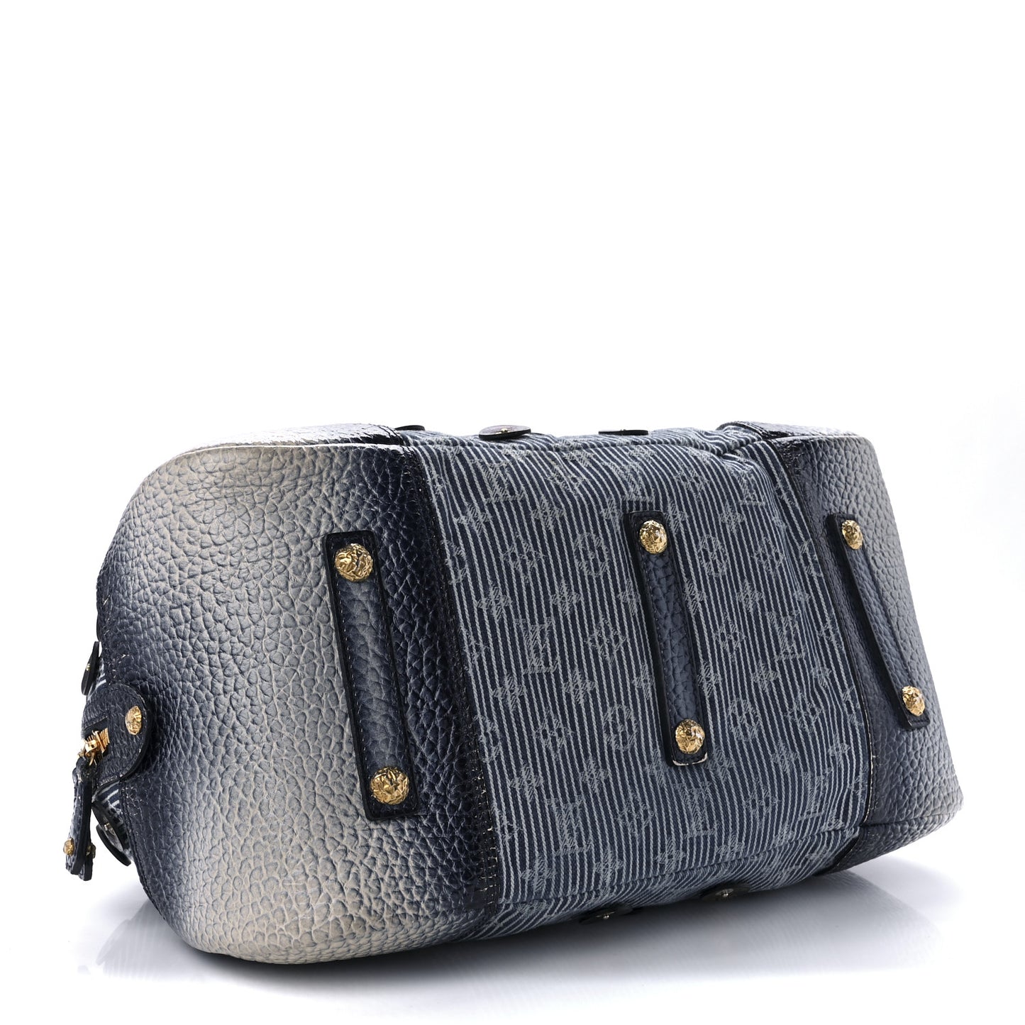 Denim Polka Dot Trunks and Bags Bowly