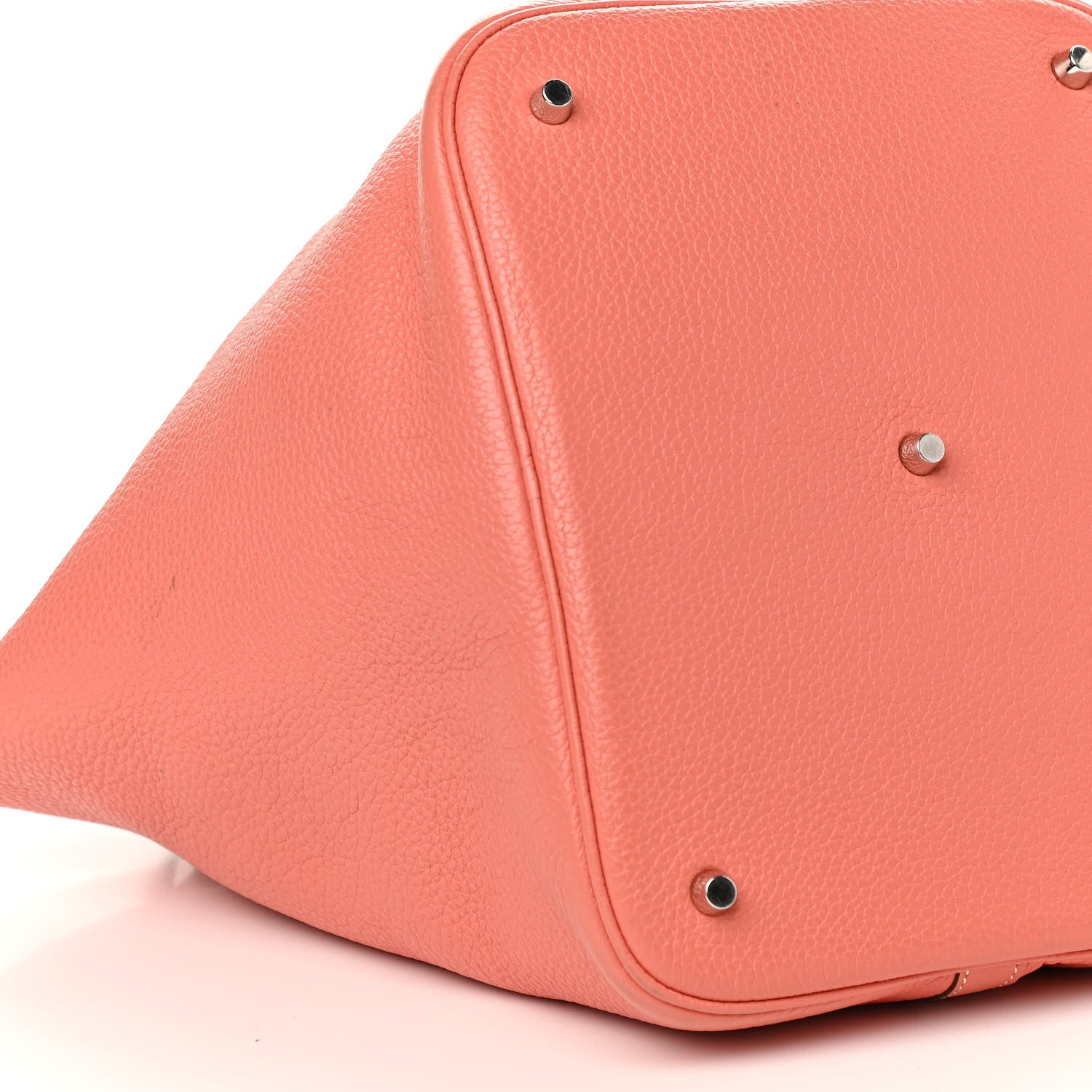 Hermes Taurillon Clemence Picotin 26 GM Crevette 9 of 11