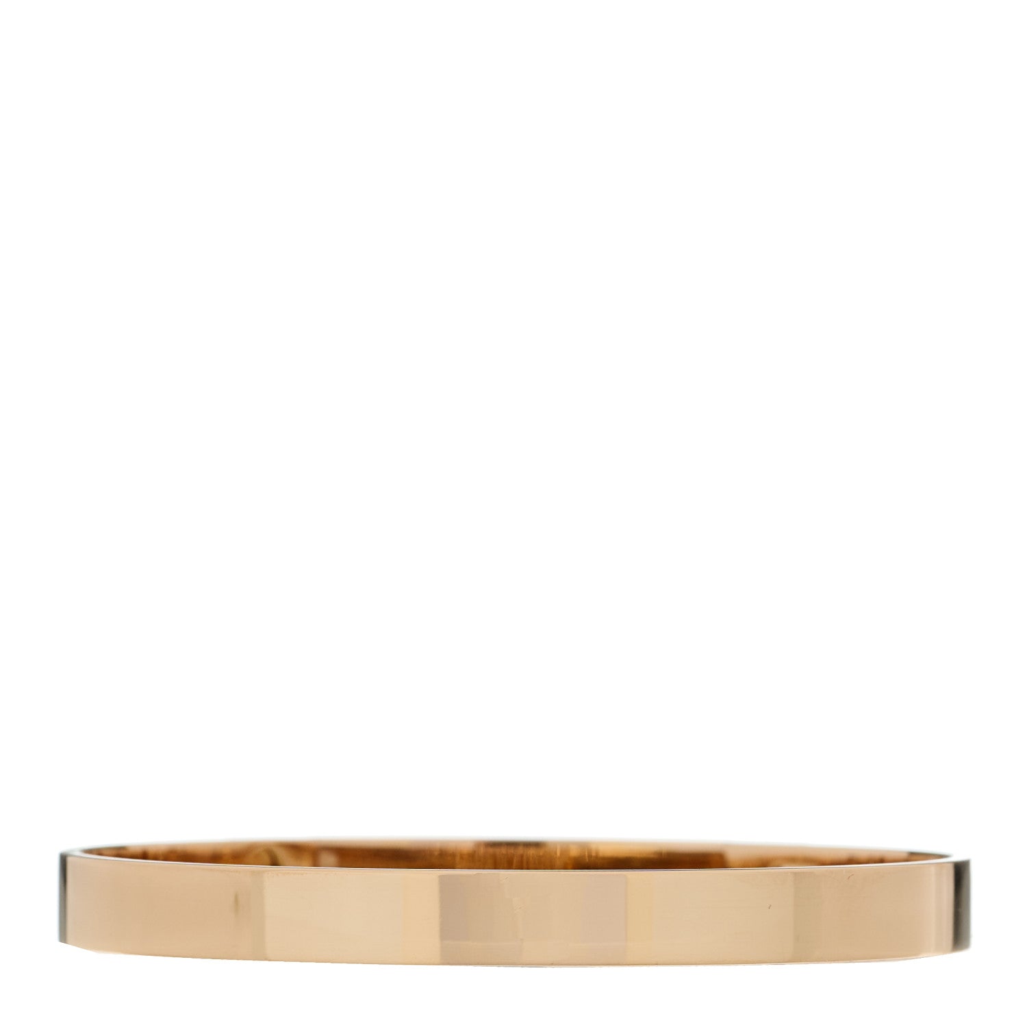 Hermes 18K Rose Gold PM Collier De Chien Bracelet SH 2 of 3