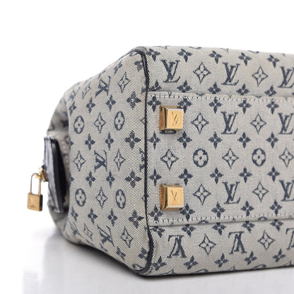 Louis Vuitton Mini Monogram Josephine PM Blue 6 of 9