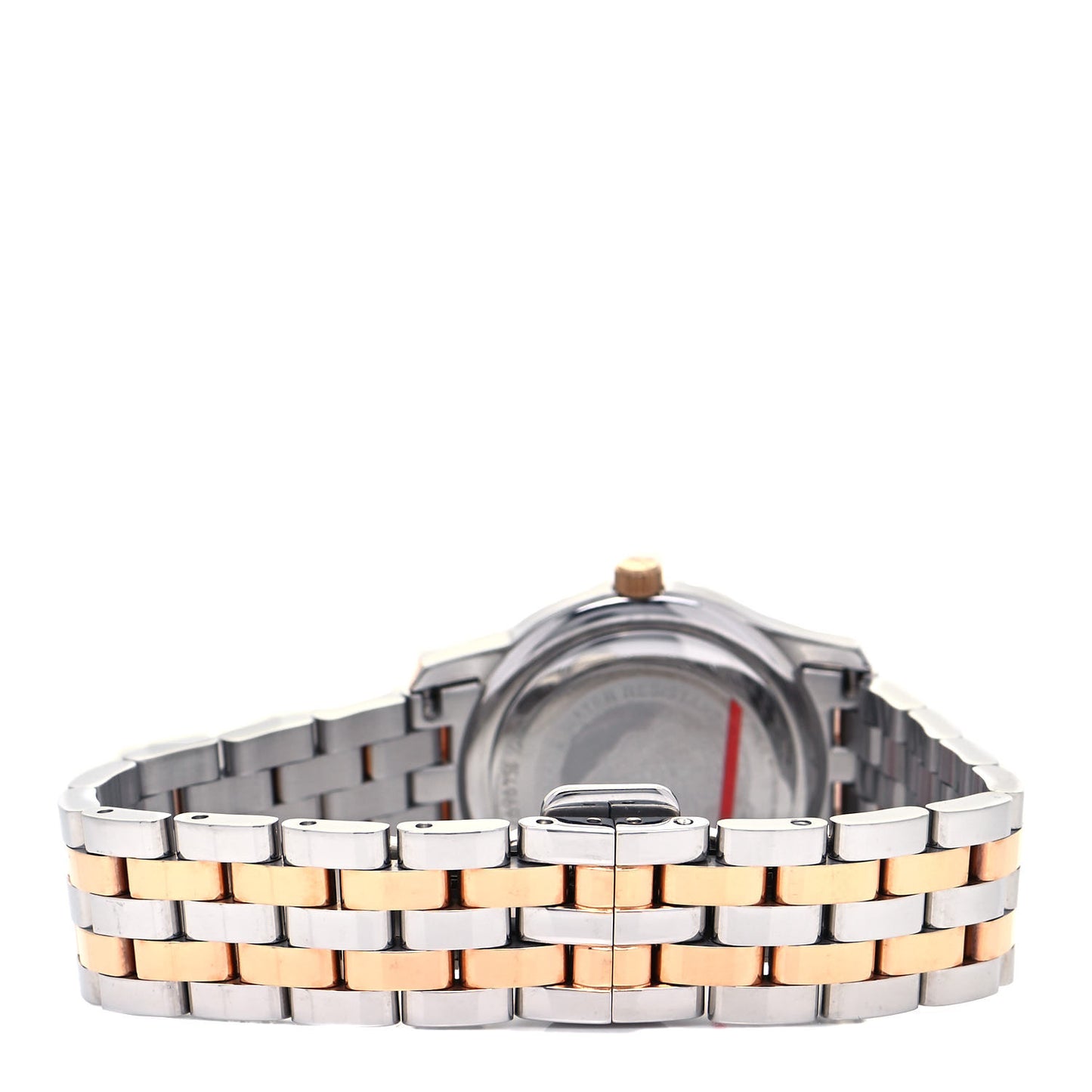 Stainless Steel Mother of Pearl 27mm 5500L Two Tone Quartz Watch