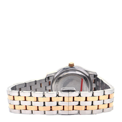 Gucci Stainless Steel Mother of Pearl 27mm 5500L Two Tone Quartz Watch 3 of 4