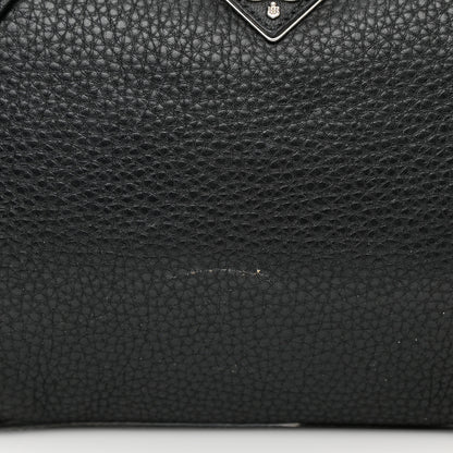 Prada Vitello Daino Crossbody Bag Black 11 of 11