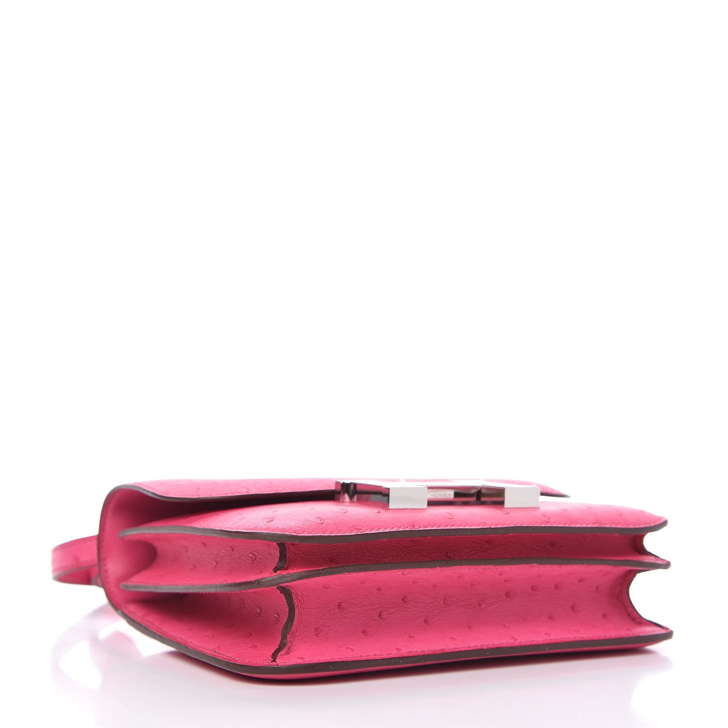 Hermes Ostrich Constance 18 Rose Tyrien 4 of 11