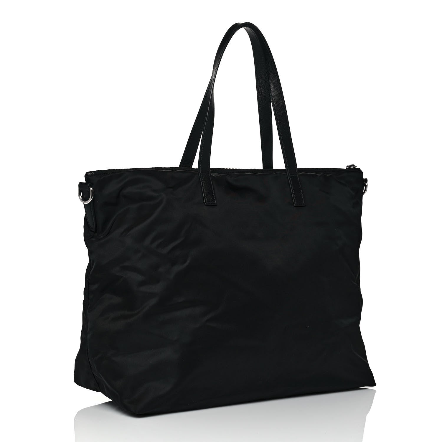 Prada Nylon Tessuto Robot Tote Bag Black 3 of 14