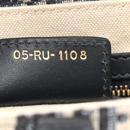 Christian Dior Oblique Saddle Bag Blue 7 of 10