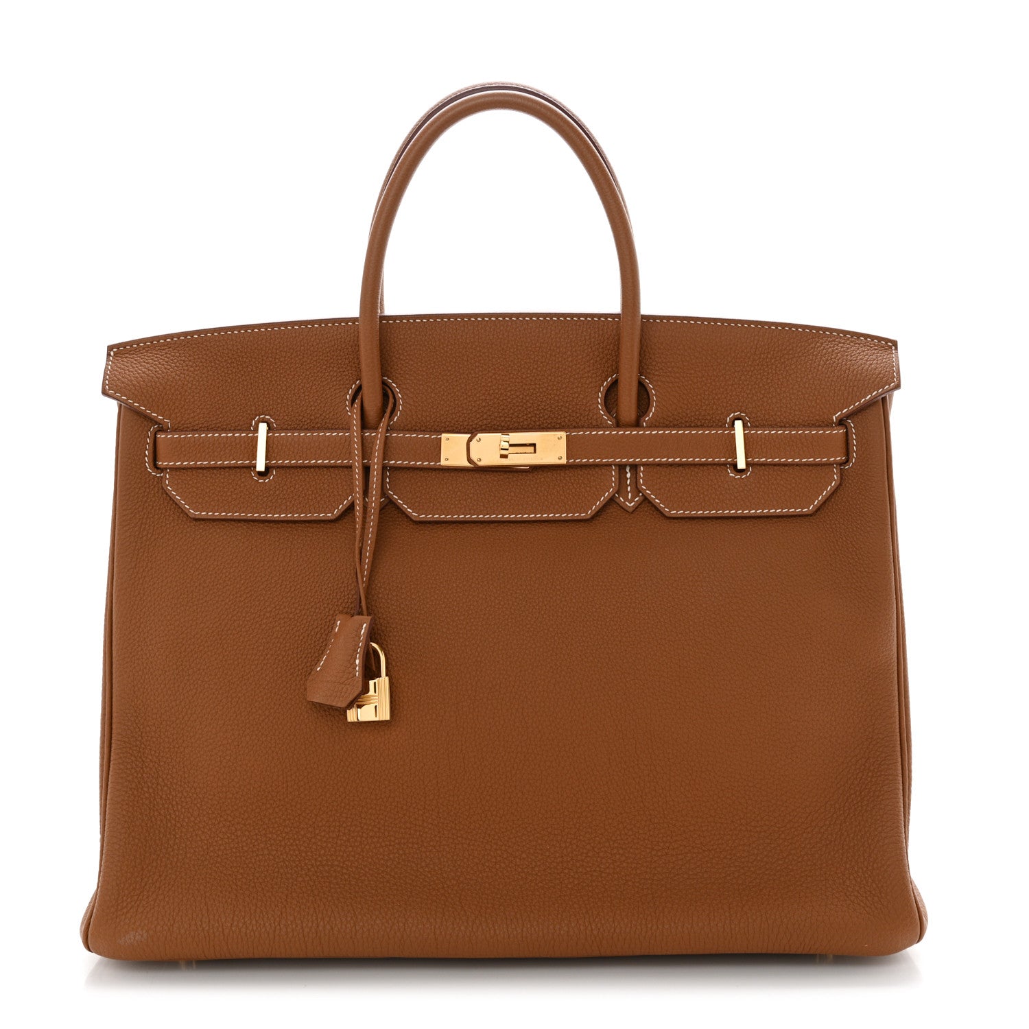 Hermes Togo Birkin 40 Gold 1 of 10