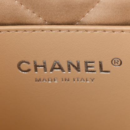 Chanel Shiny Calfskin Quilted Rainbow Mini Chanel 22 White 6 of 9
