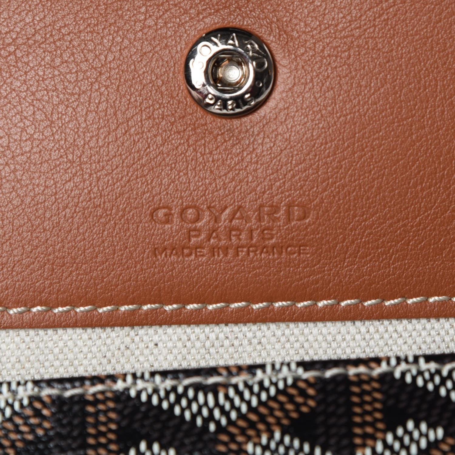 Goyard Goyardine Saint Louis GM Black Gold 9 of 17