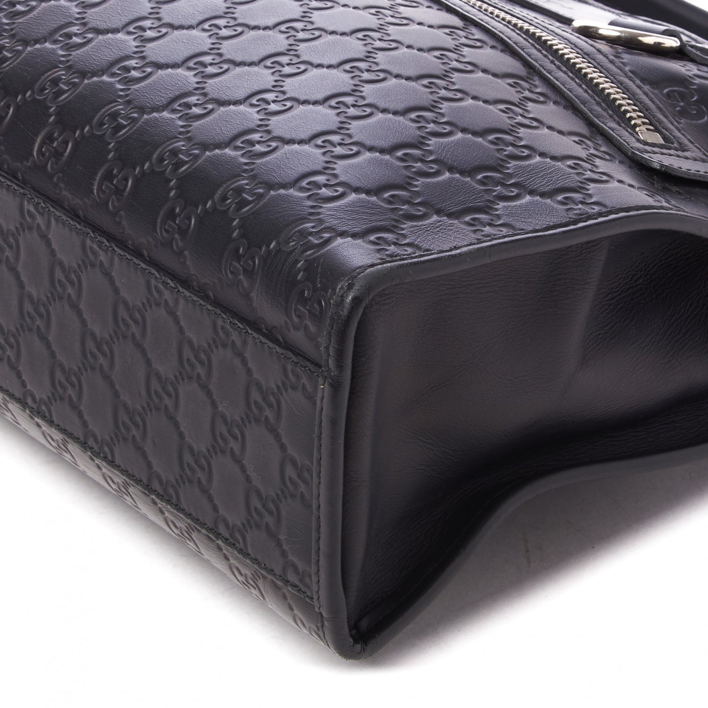 Guccissima Web Briefcase Black