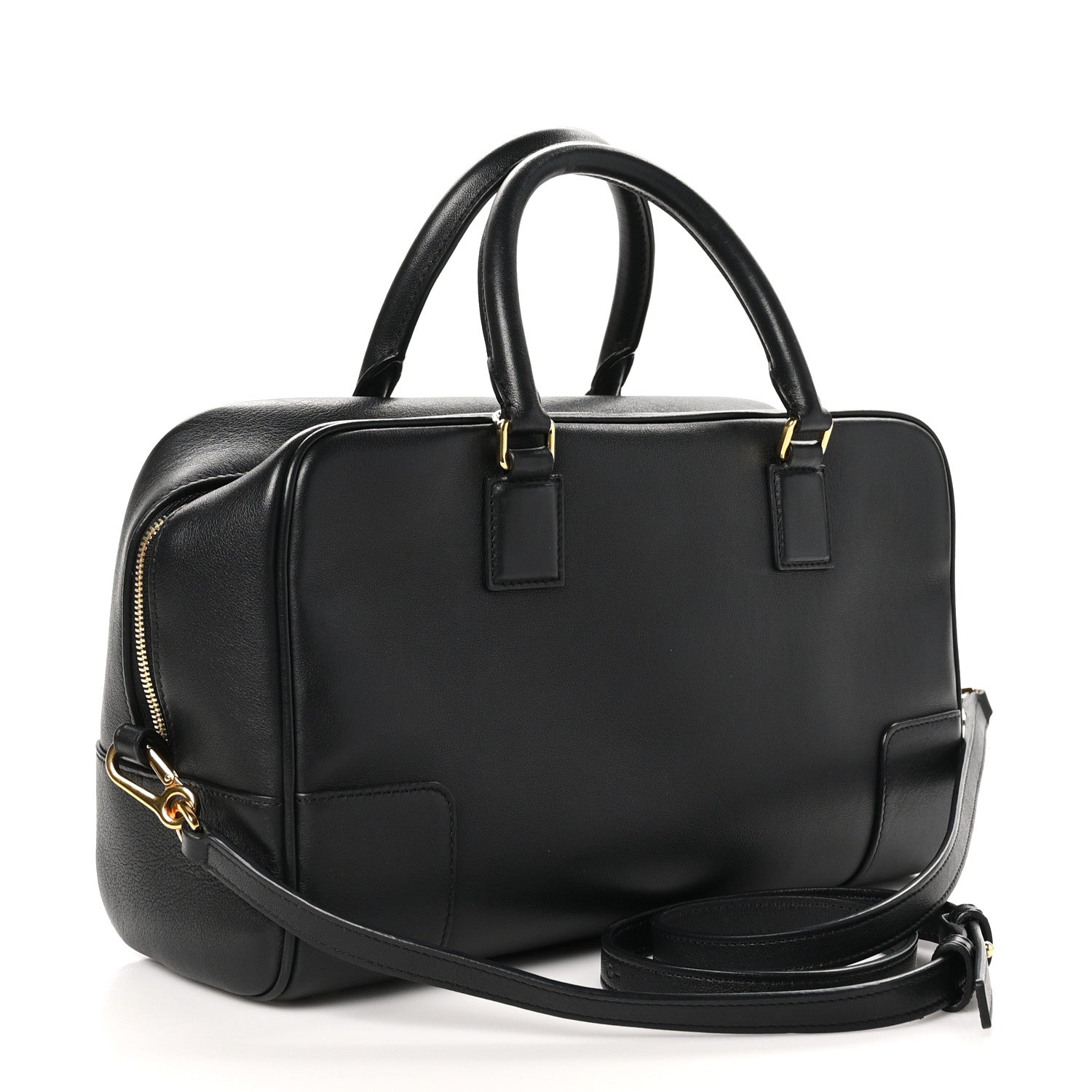 Loewe Calfskin Amazona 28 Black 1494579 – FASHIONPHILE